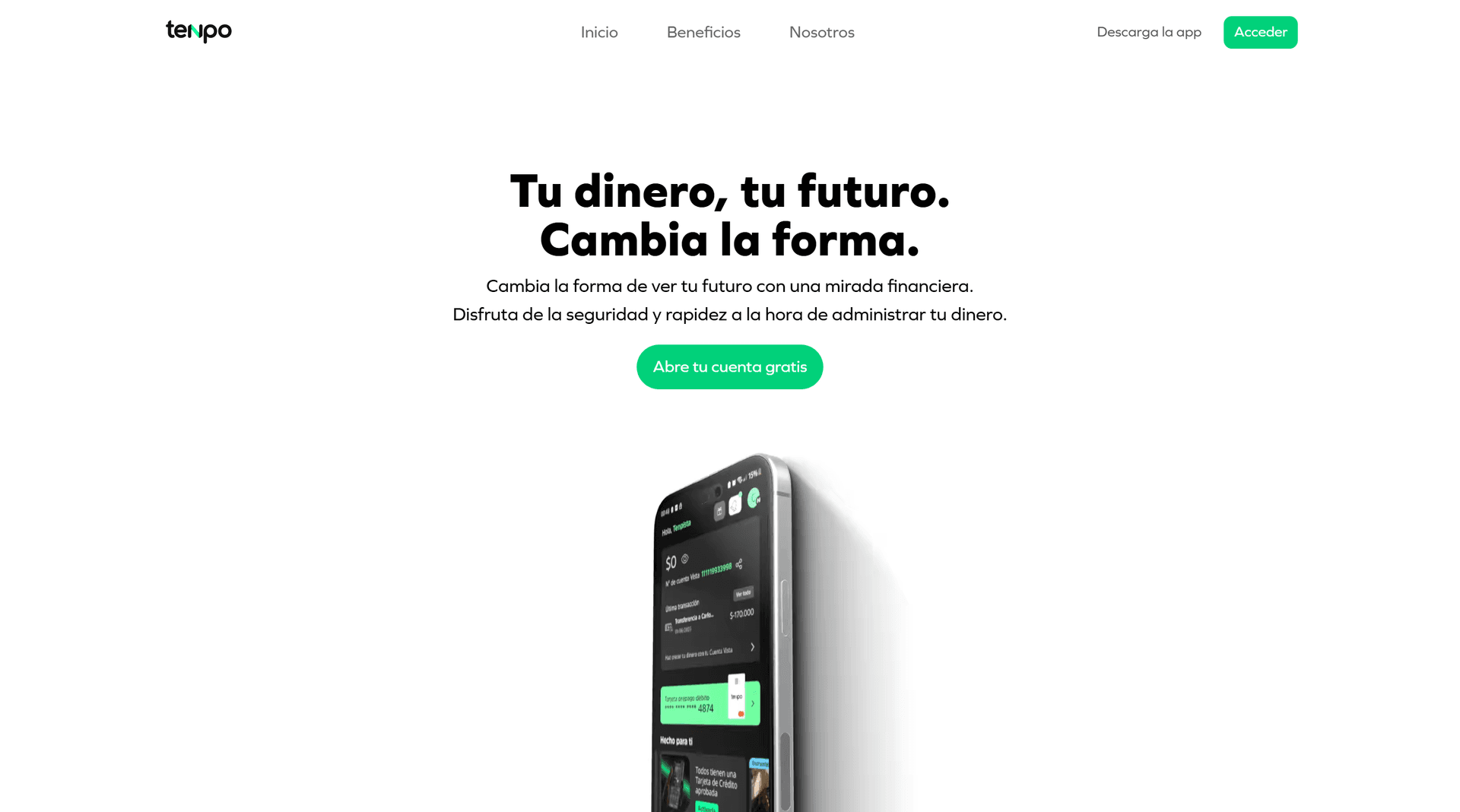 Preview image Financracy Landing