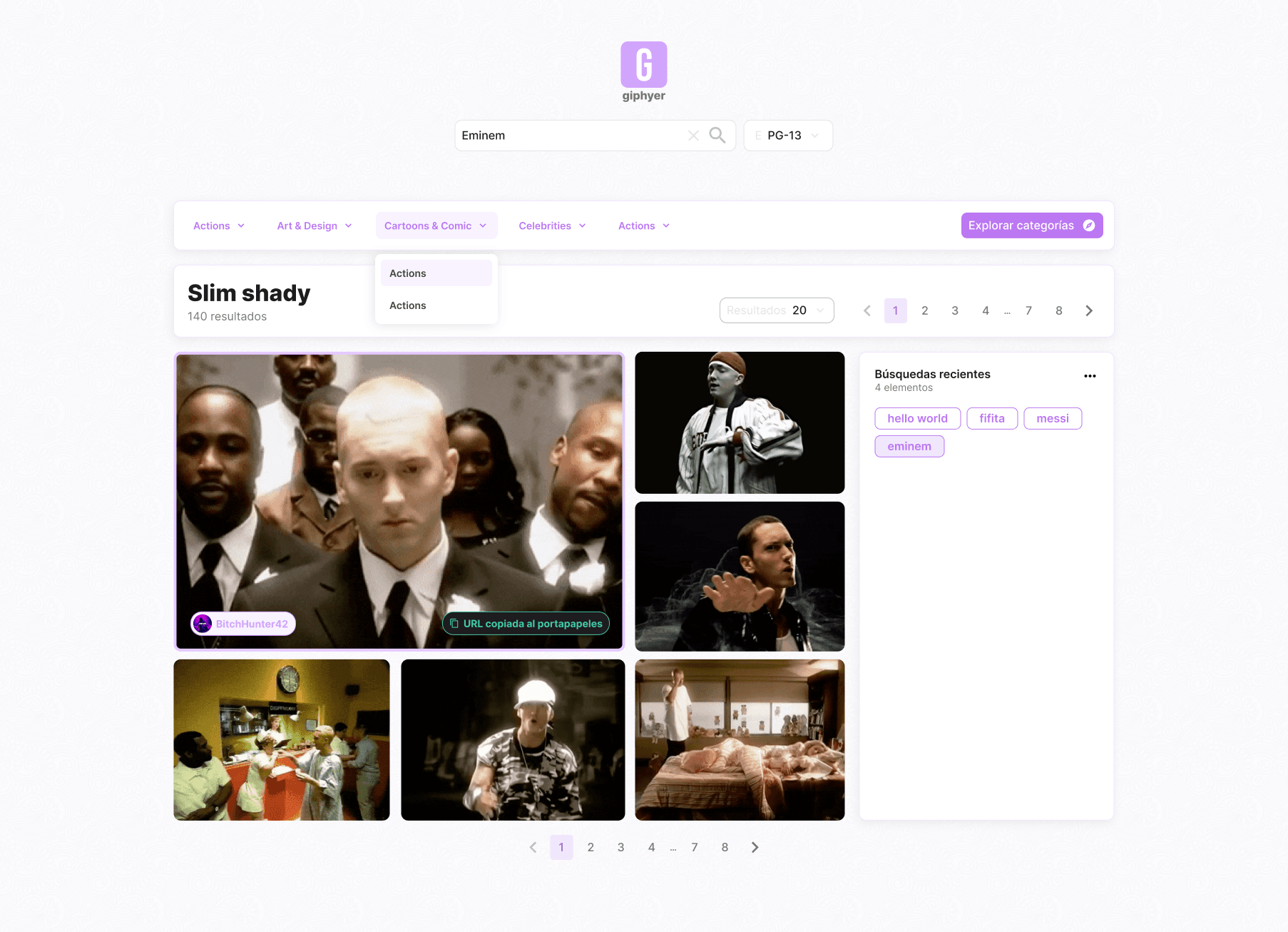 Preview image Giphyer